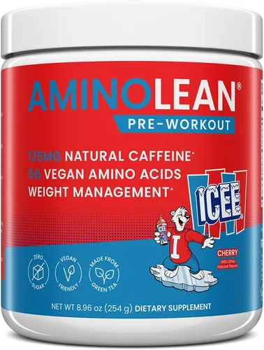 Miniatura 12 de RSP NUTRITION AminoLean Pre Entrenamiento, Energía Limpia Sin Nerviosismo, Hormigueo o Caída, Apto para Veganos con Biotina Añadida para Cabello