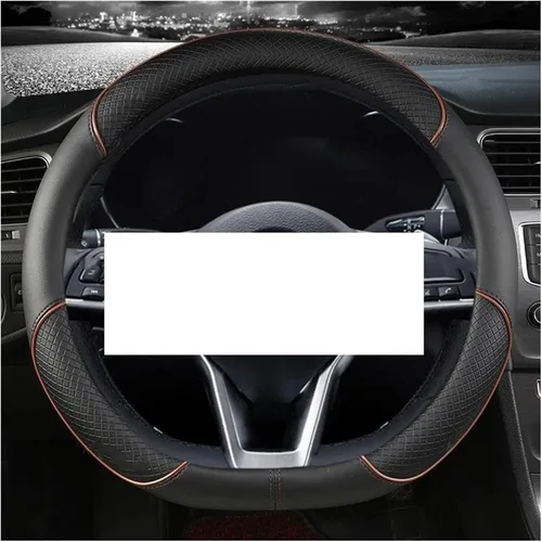 Miniatura 9 de Funda de cuero sintético para volante de automóvil, tipo D para Nissan para X-Trail para Qashqai para Rogue for Sport para Rogue 2017 2018 2019 2020
