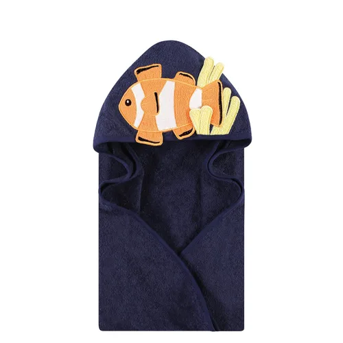 Miniatura 67 de Hudson Baby Toalla unisex de algodón con capucha con cara de animal para bebé, abeja amarilla, talla única Amarillo Bee