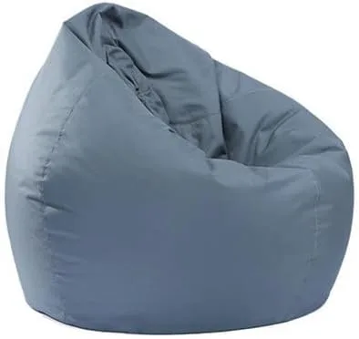 Miniatura 7 de Koolouispoper Lazy BeanBag - Sillas individuales para sofá sin relleno, color sólido, impermeable, Oxford, puf, puff puff para sofá tatami