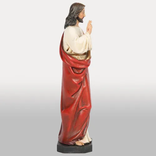 Miniatura 6 de Estatua católica BC del Sagrado Corazón de Jesús, 6" H decoración del hogar de Jesucristo, figura católica coleccionable, regalos religiosos, hecha