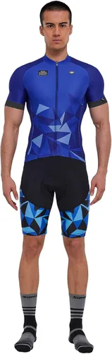 Miniatura 7 de Santic Camiseta de ciclismo para hombre, manga corta, camisas de ciclismo de montaña, chaqueta de bicicleta con bolsillos