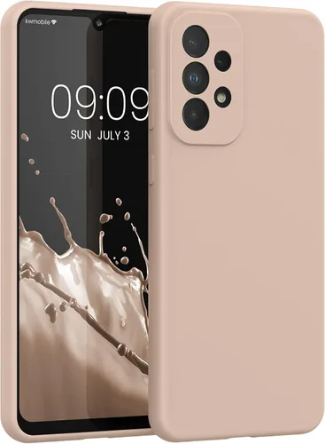 Miniatura 91 de kwmobile Funda Compatible con Samsung Galaxy A14 5G - Funda de teléfono de TPU y silicona con acabado suave - Verde Lima