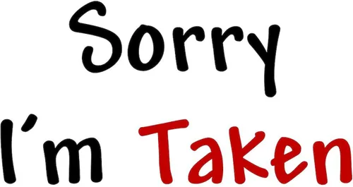 Miniatura 2 de CafePress Sorry I'm Taken - Taza de café y té, S, Blanco