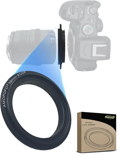 Miniatura 14 de Anillo inverso de lente macro de 1.929 in compatible con Canon EF-S 90D 80D 70D 60Da 60D 50D 40D 30D T6 T7 T5 SL3 SL2 T8i T7i T6i T6s T5i con lente