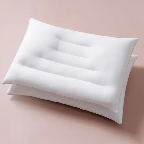 Miniatura 10 de Pozino Almohadas planas y delgadas para dormir - 1 paquete de tamaño estándar, almohadas de cama delgadas para personas que duermen de espalda