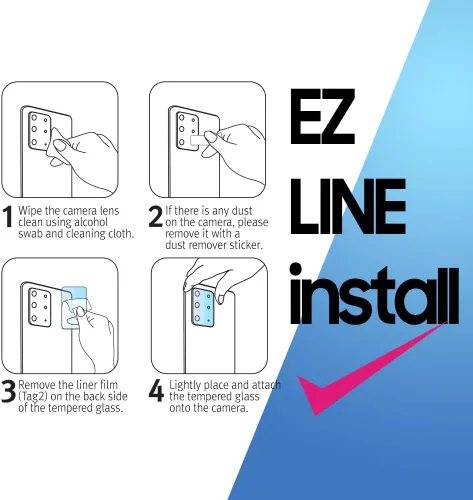 Miniatura 2 de DOME GLASS EZ - Protector de cámara para iPhone 12 Pro (6.1 pulgadas) de Whitestone [instalación con un toque] protector de lente de cámara
