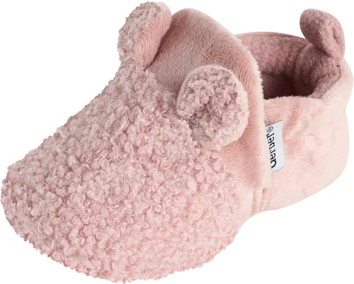 Miniatura 5 de Gerber Botines unisex con forro polar para bebé, antideslizantes, suaves, con orejas