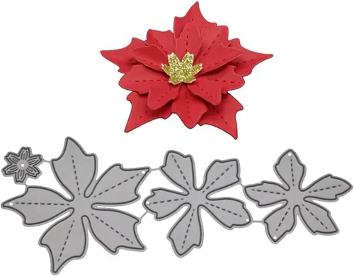 Miniatura 20 de Troqueles para álbum de recortes, troqueles de metal de Navidad para hacer tarjetas, plantilla de perforación para manualidades de papel, plantillas