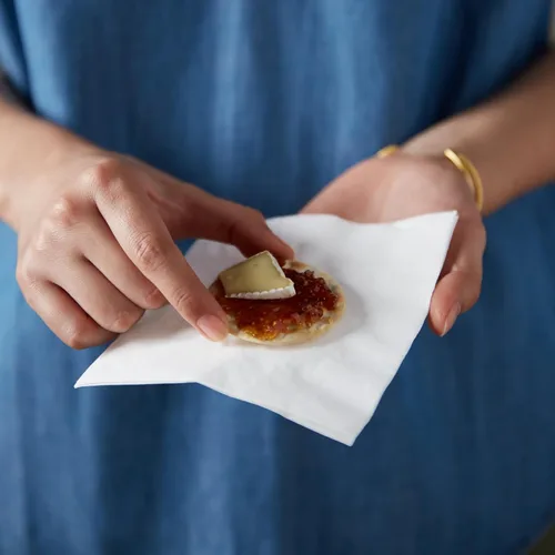 Miniatura 10 de Vanity Fair Servilletas de papel para uso diario, 200 unidades, servilletas desechables hechas suaves y lisas para las comidas diarias