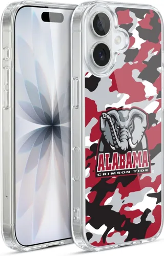 Miniatura 432 de Head Case Designs Funda de gel suave con licencia oficial de la Universidad de Alabama UA Collage compatible con Apple iPhone 13 Pro Max