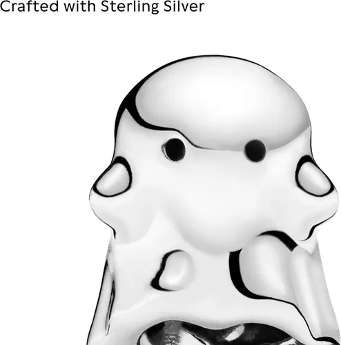 Miniatura 3 de PANDORA Jewelry Boo the Ghost - Dije de plata de ley Metal Esmalte no aplica