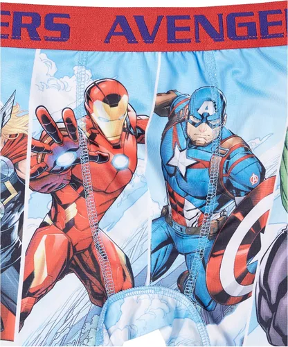 Miniatura 5 de Marvel Paquete múltiple de ropa interior Hero Avengers para niños