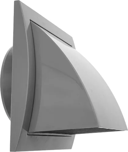 Miniatura 15 de Repa Market Campana de ventilación negra de 4 pulgadas para secadora, cubierta de conducto para paredes, capucha de protección de plástico ABS