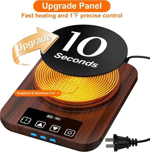 Miniatura 6 de Calentador Eléctrico para Masa Madre, Almohadilla de Calentamiento Mejorada para Masa Madre, Herramienta de Fermentación con Calentador para Masa