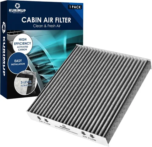 KURIMUP Filtro de aire de cabina de repuesto para CP285 CF10285 Toyota, Lexus, Scion, Camry, Corolla, Tundra, Highlander Prius, filtro de cabina