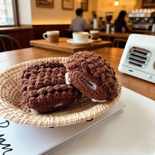 Miniatura 5 de Hedgehog - Funda de punto compatible con AirPods Pro y Pro 2, bonita funda acogedora con protección antiarañazos, bolsa para auriculares de aspecto