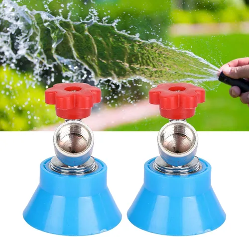 Miniatura 2 de Pulverizador de manguera de jardín, 2 piezas de boquilla de rociador de agua agrícola de alta presión G38 Rosca rociador atomizador de aleación