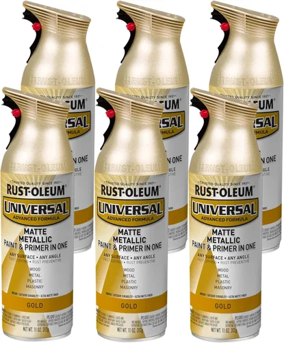 Miniatura 124 de Rust-Oleum 245197 Pintura en aerosol universal para todas las superficies, 12 onzas, negro satinado