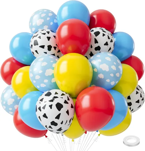 Miniatura 17 de Globos negros y plateados, paquete de 60 globos de 12 pulgadas con confeti negro, blanco y plateado con 1 cinta para decoración de cumpleaños, baby