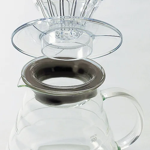 Miniatura 2 de Hario V60 Glass Range - Servidor de café, 12.2 fl oz, transparente