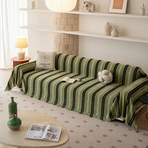 Miniatura 119 de VClife Fundas de sofá bohemio de felpilla para sofá seccional, fundas de sofá suaves y antideslizantes para sofá de 2 cojines, protector de muebles