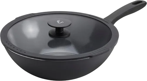 Miniatura 9 de HENCKELS x EMERIL Lagasse Nola Juego de 2 piezas de sartenes antiadherentes, sartén de 9.5 pulgadas y sartén de 11 pulgadas, aluminio de calibre