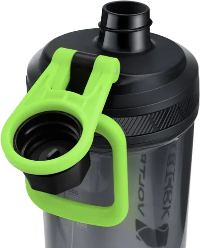 Miniatura 3 de VOLTRX Botella agitadora, mezclador eléctrico recargable de proteínas USB C de galio, tazas agitadoras para batidos de proteínas y reemplazo de Palta