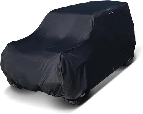 Miniatura 18 de iCarCover Funda de coche personalizada para Kia Rio Hatchback (2016-2023), impermeable, para todo tipo de clima, lluvia, nieve, UV, protector solar