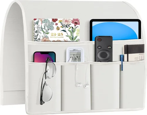 Miniatura 28 de Joywell Organizador de Sillón Reclinable con 6 Bolsillos Caddy de Sillón Soporte de Control Remoto para Sofá Reposabrazos Organizador Antideslizante
