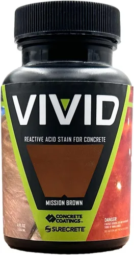 Miniatura 24 de CC Concrete Coatings Tinte ácido vívido para hormigón oliva 4OZ