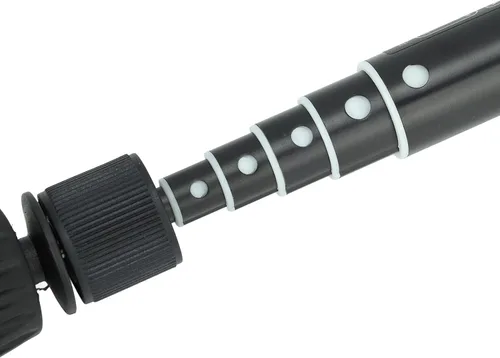 Miniatura 7 de Monopod de cámara de 48 pulgadas, poste extensible de 6 secciones, palo de Unipod telescópico resistente, monopie de fotografía portátil ligero