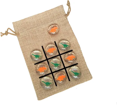 Miniatura 4 de Juego de Tic Tac Toe con tema de cumpleaños (camión volquete y excavadora)