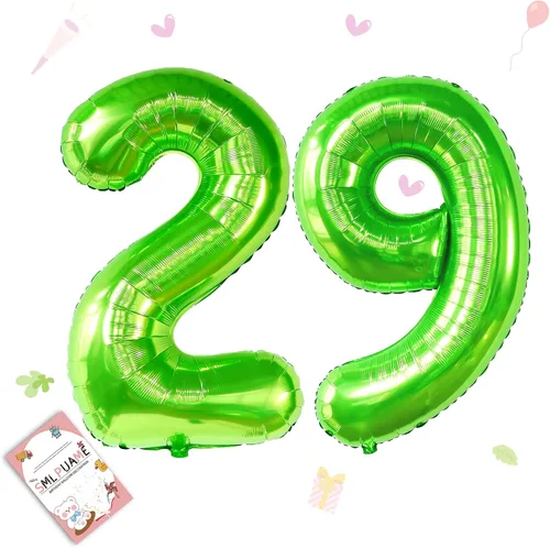Miniatura 145 de Globos de números de 40 pulgadas del 0 al 9 dorados grandes del número 0, globos digitales para suministros de decoración de celebración de fiesta