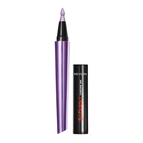 Miniatura 13 de Revlon So Fierce! Delineador de ojos líquido de tinta cromada, delineador metálico duradero con tapa de tinta de inmersión para Pearl, Shimmer 901