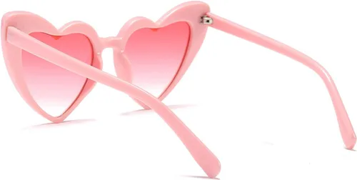 Miniatura 4 de boqopod Clout Heart Shaped Sunglasses Goggles Vintage Cat Eye Mod Style Retro Kurt Cobain Glasses