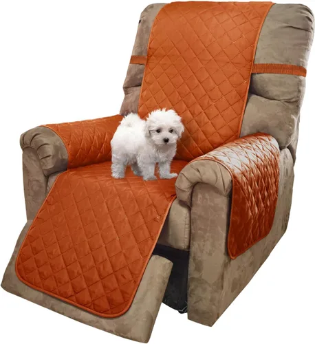Miniatura 120 de U-NICE HOME Funda de sofá reversible para perros con correas elásticas, resistente al agua, protector de muebles para mascotas, funda de sofá