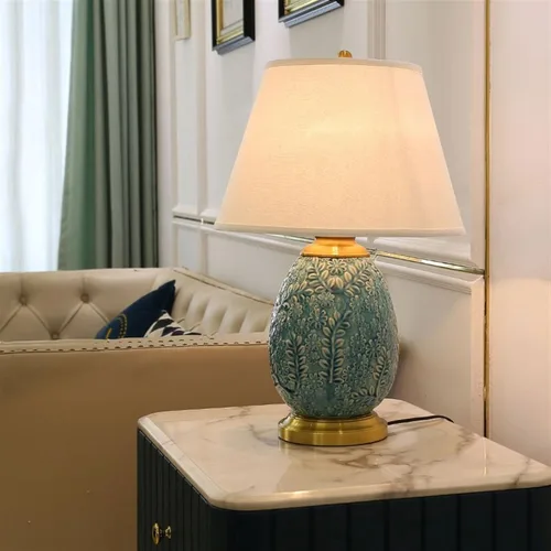 Miniatura 7 de Lamp for Desk Retro Ceramic Table Lamp Crack Bedside Lamp Indoor Living Room Bedroom Desktop Decoration Reading Table Lamp Desk Lamps for Home Office