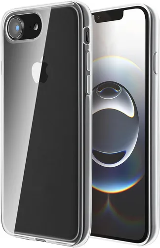 Miniatura 25 de FanTEK Compatible con iPhone 7 Plus, iPhone 8 Plus de 5.5 pulgadas, fundas de teléfono TPU de cristal transparente suave