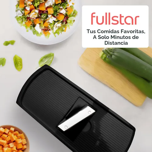 Miniatura 10 de Fullstar The Original Pro Chopper - Picador de verduras y espiralizador, picador de alimentos con recipiente, rebanador de frutas, utensilios