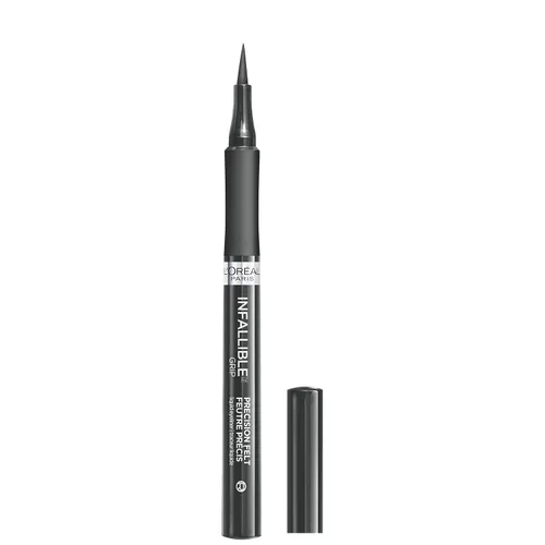 Miniatura 9 de L'Oreal Paris Cosmetics Makeup Infallible Grip Delineador de ojos de fieltro de precisión, resistente a las manchas, delineador de ojos impermeable