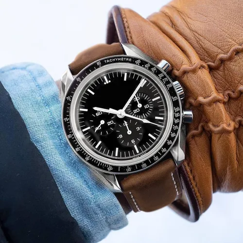 Miniatura 3 de Ritche - Correa de reloj de cuero de liberación rápida, 18, 19, 20, 21, 22, 23 y 24mm