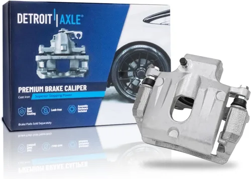 Miniatura 109 de Detroit Axle - 4 pinzas de freno para Honda Element 2003-2011 Pinzas de freno de disco con soportes 2004 2005 2006 2007 2008 2009 2010 reemplazo