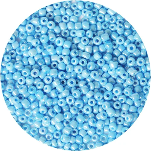 Miniatura 34 de Bala&Fillic Cuentas de semillas de color blanco de 0.157 pulgadas, aproximadamente 1200 piezas/3.53 oz en bolsa, 6/0 cuentas de vidrio para hacer