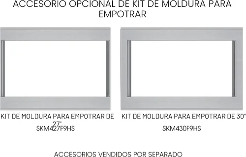 Miniatura 7 de SHARP Horno microondas para encimera con plato giratorio extraíble de 16.5 pulgadas, 1200 vatios, 2.2 pies cúbicos, acero inoxidable