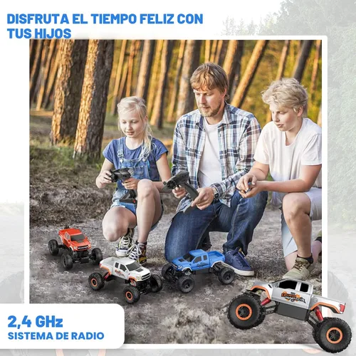 Miniatura 8 de DOUBLE E Ford Raptor F150 Coche de Control Remoto 4WD Camiones Monstruo para Niños, Vehículo Crawler Todo Terreno de 11 Pulgadas Coche de Juguete RC
