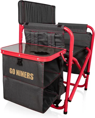 Miniatura 5 de PICNIC TIME NFL NFL Fusion - Silla de campamento unisex para adultos, con mesa auxiliar y enfriador suave, silla de playa para adultos, silla