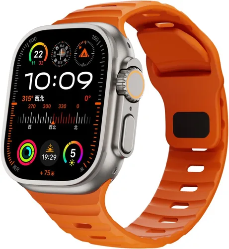 Miniatura 10 de Correas de silicona deportivas compatibles con Apple Watch Band de 1.929 in, 1.811 in, 1.772 in, 1.732 in, 1.654 in, 1.614 in, 1.575 in, 1.496 in