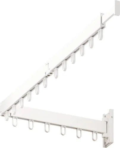 Miniatura 9 de Estante de Secado de Ropa HEILAIYI,Estante de Secado de Lavandería,Estante de Ropa Montado en la Pared,Estante de Lavandería Montado