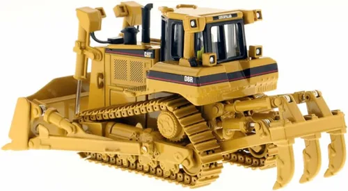 Miniatura 2 de Diecast Masters 1:50 Escala Cat D8R Bulldozer para coleccionistas, Caterpillar Track-Type Tractor Construcción Modelo Modelo Réplica, Core Classics